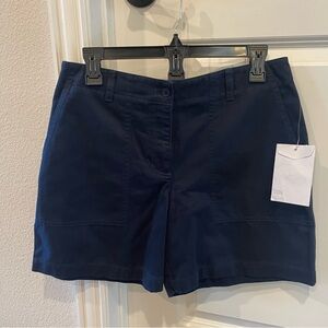 Jones New York Petite Blue Cargo Shorts